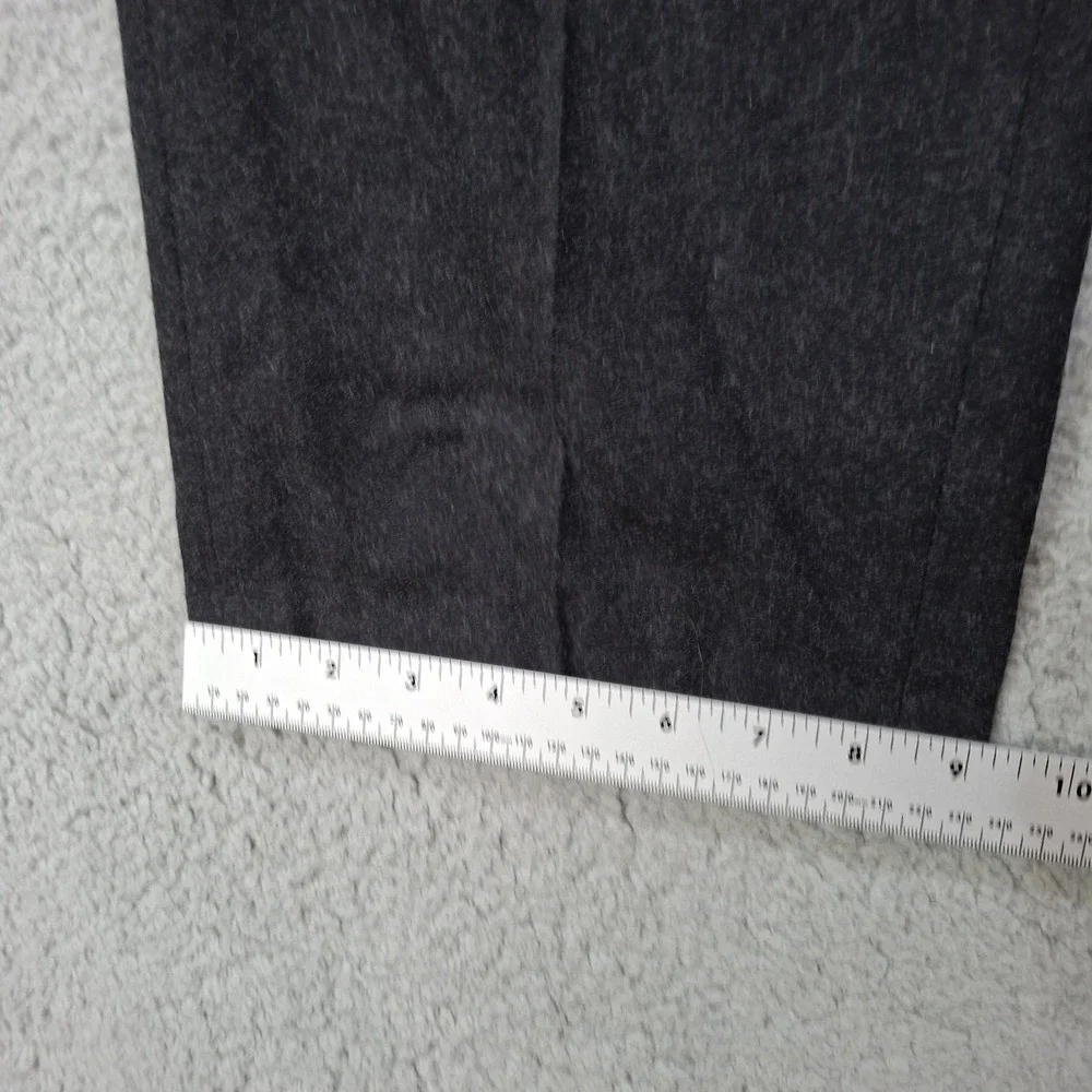 Banana Republic Emerson Pants Mens 35x30‎ Wool Fleece Feel Chino Black